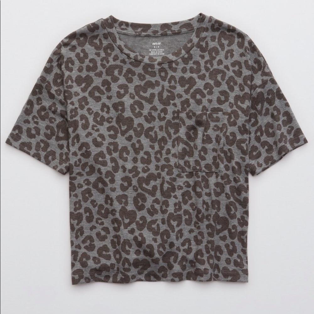 Aerie Softest Plush Cropped T-shirt